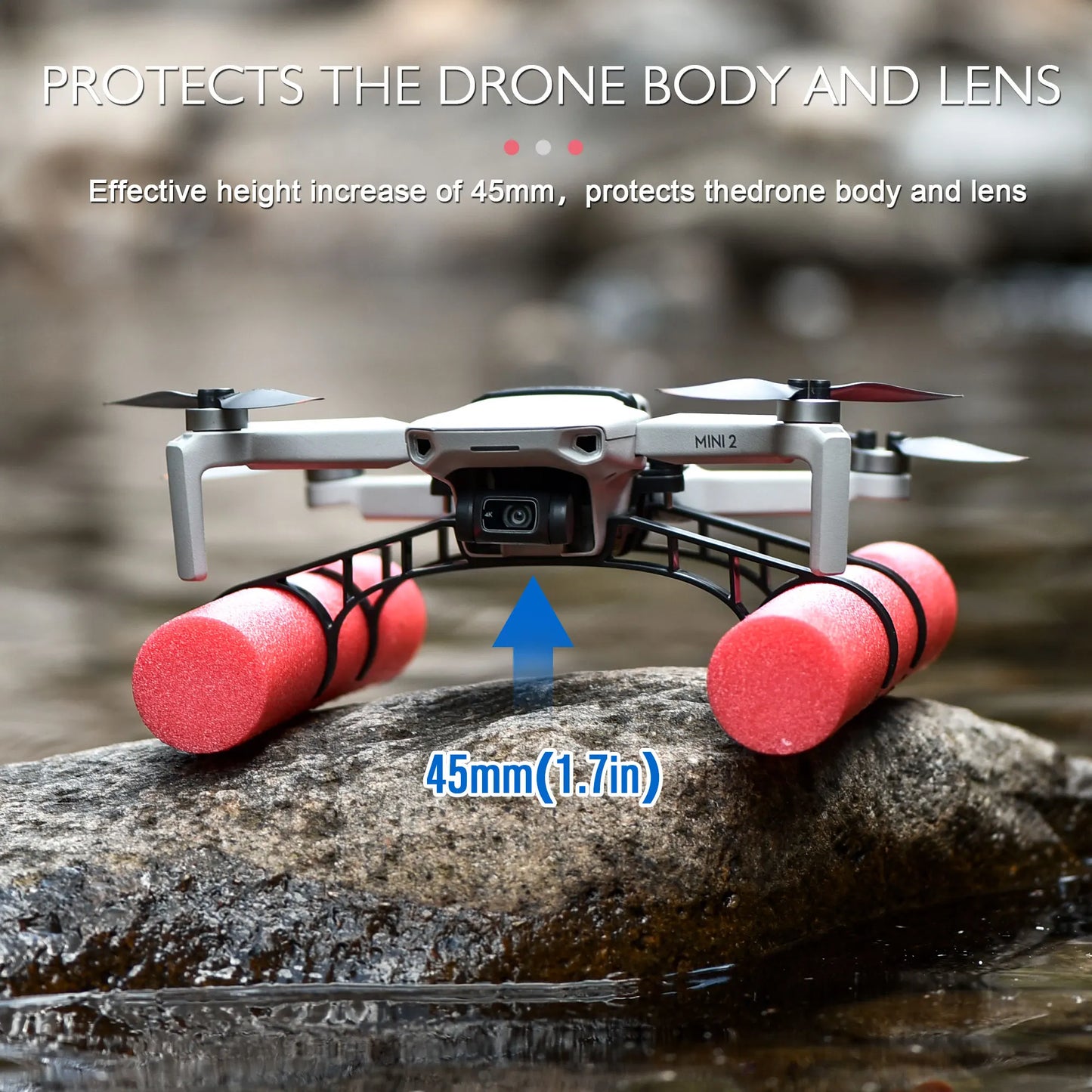 Water Landing Gear Kit for DJI Mini 2 / Mini SE / Mini 4K
