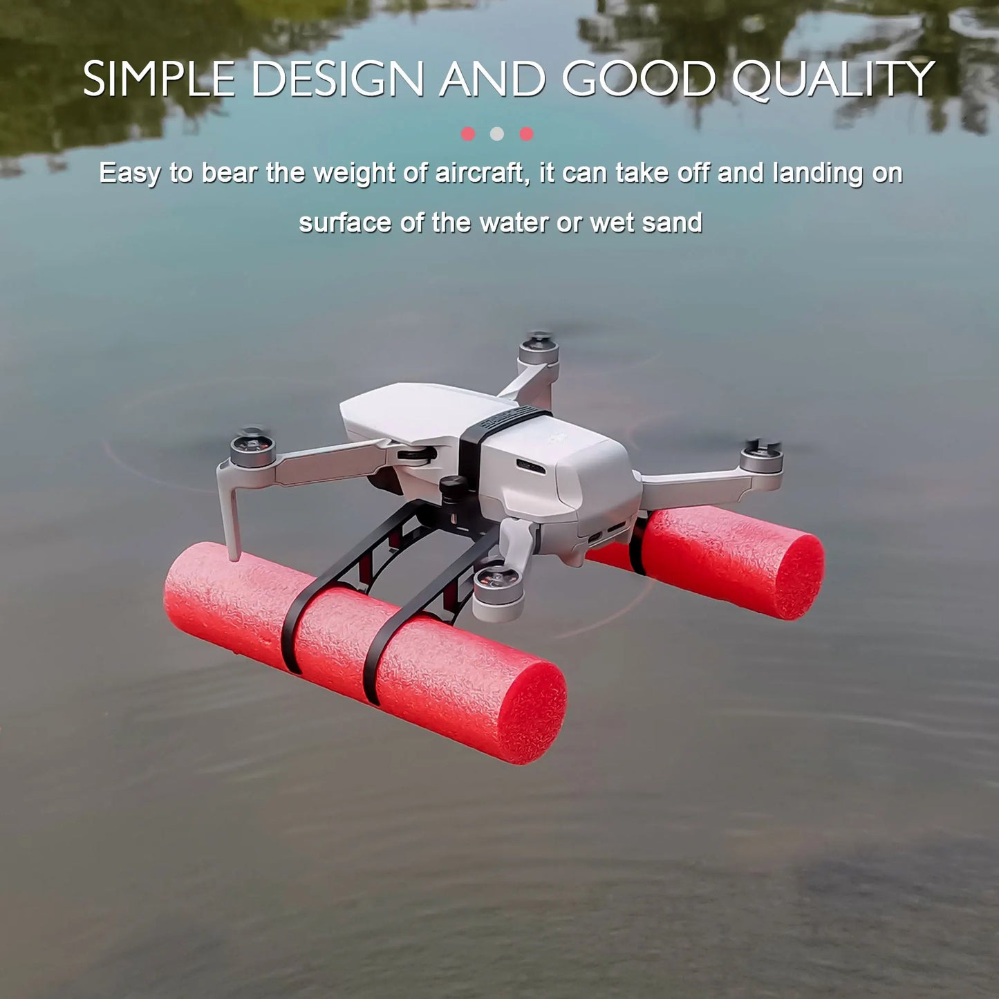 Water Landing Gear Kit for DJI Mini 2 / Mini SE / Mini 4K