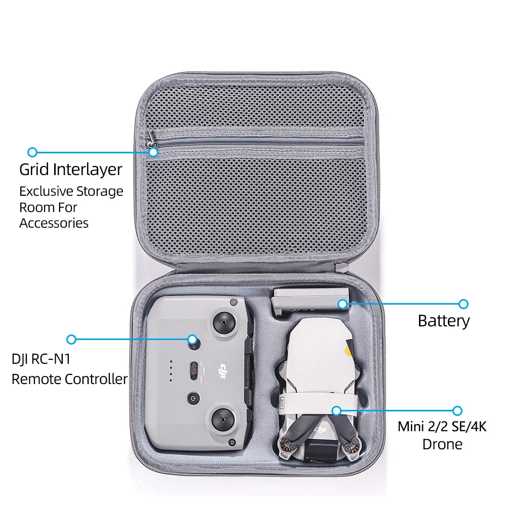 Waterproof Carrying Case for DJI Mini 2 / 2 SE / 4K