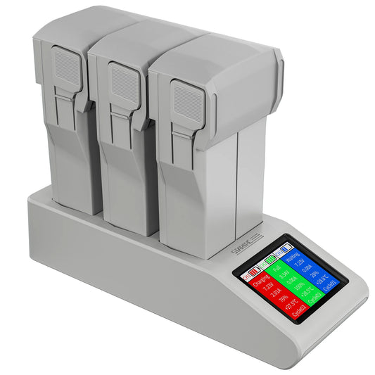3-Battery Charging Hub with LCD for DJI Mini 5 Pro / Mini 4 Pro / Mini 3 Pro